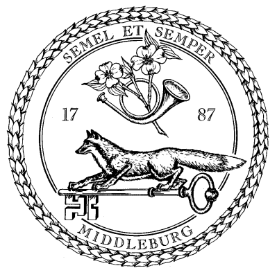 Town of Middleburg Official Seal - Semel Et Semper 1787