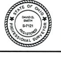Registered Professional Surveyor Seal for David D. Smith S-7121