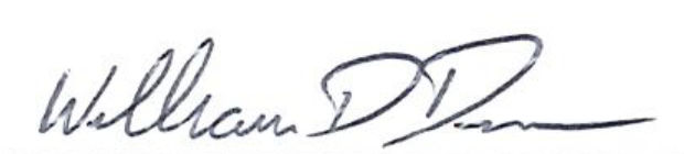 Signature of William D. Duncan