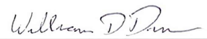 Signature of William Duncan