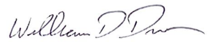 Signature of William Duncan
