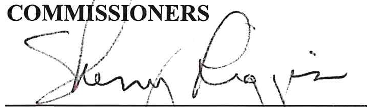 Signature of Sherry Riggin, President