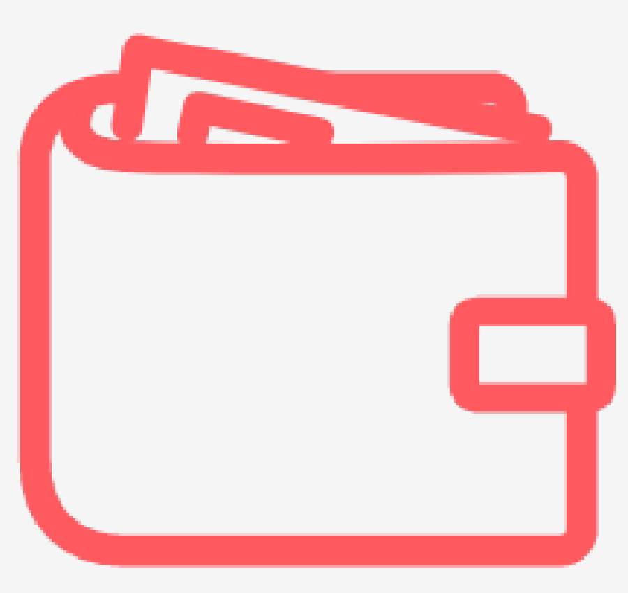 Wallet icon representing Save Money