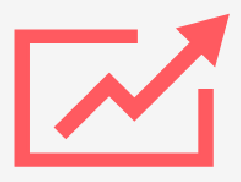 Growth graph icon representing Make Money