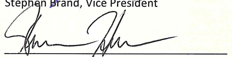 Signature of Shannon Henry
