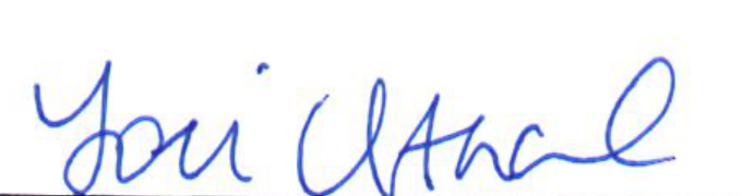 Signature of Lori Stacel, Clerk of Council