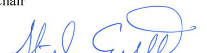Signature of Dr. Steve Enseleit