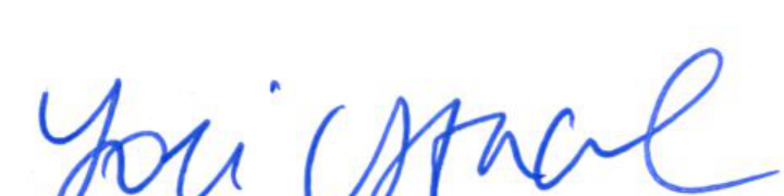 Signature of Clerk Lori Stacel