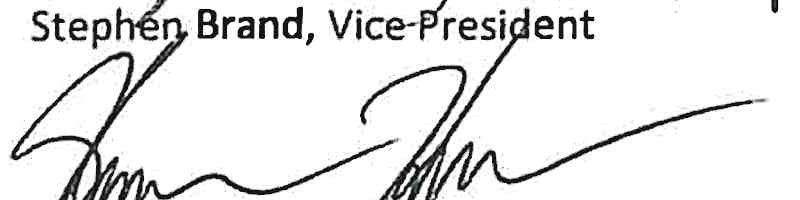 Signature of Shannon Henry