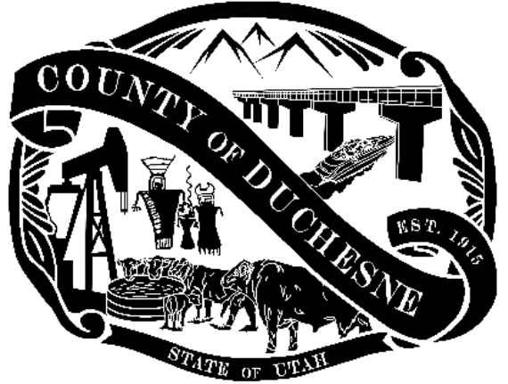 County of Duchesne State of Utah Seal