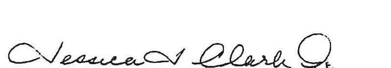 Signature of Jessica J. Clark
