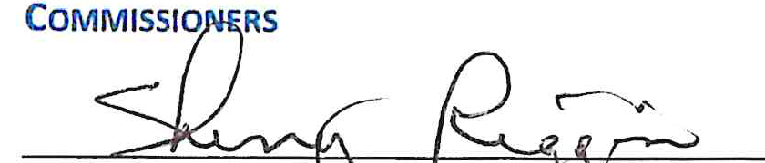 Signature of Sherry Riggin