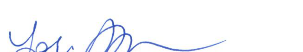 Signature of the Clerk across the signature line