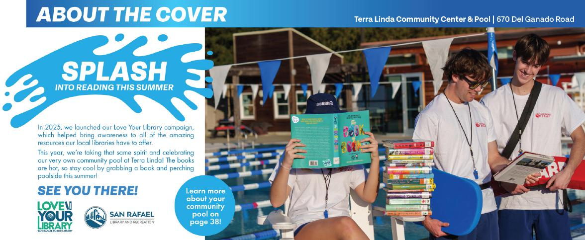 Splash into Reading this Summer artwork with poolside readers at Terra Linda Community Center and Pool