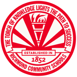 Richmond Community Schools Seal - Established 1852
