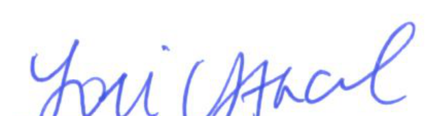 Signature of Clerk of Council Lori Stacel