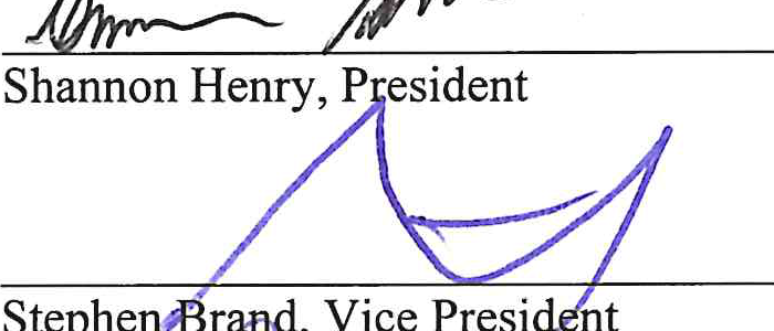 Handwritten signature of Stephen Brand