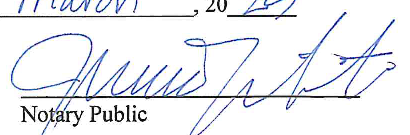 Notary Public Signature