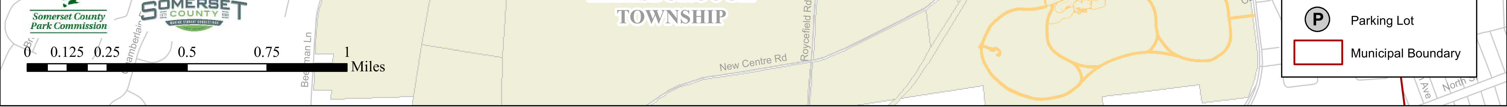 Raritan River Greenway map, section 4 of 4