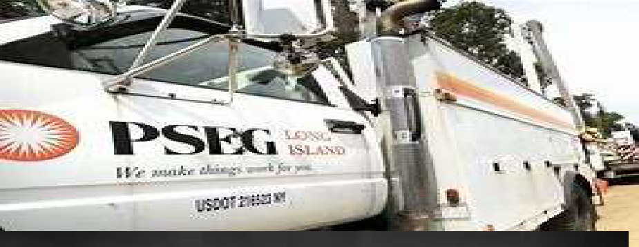 PSEG Long Island service truck