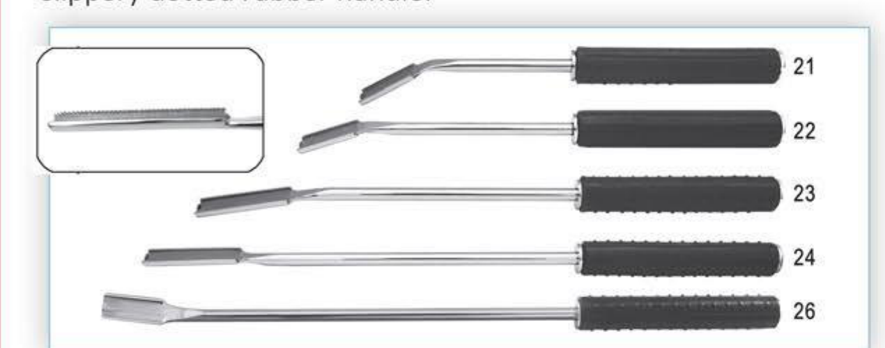 Visual list of Classic Slimline Floats with labels 21, 22, 23, 24, 26