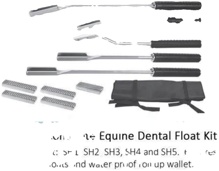 MED2145C Complete Equine Dental Float Kit
