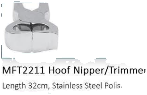 MFT2240 Hoof Nipper/Trimmer Half Round Jaws