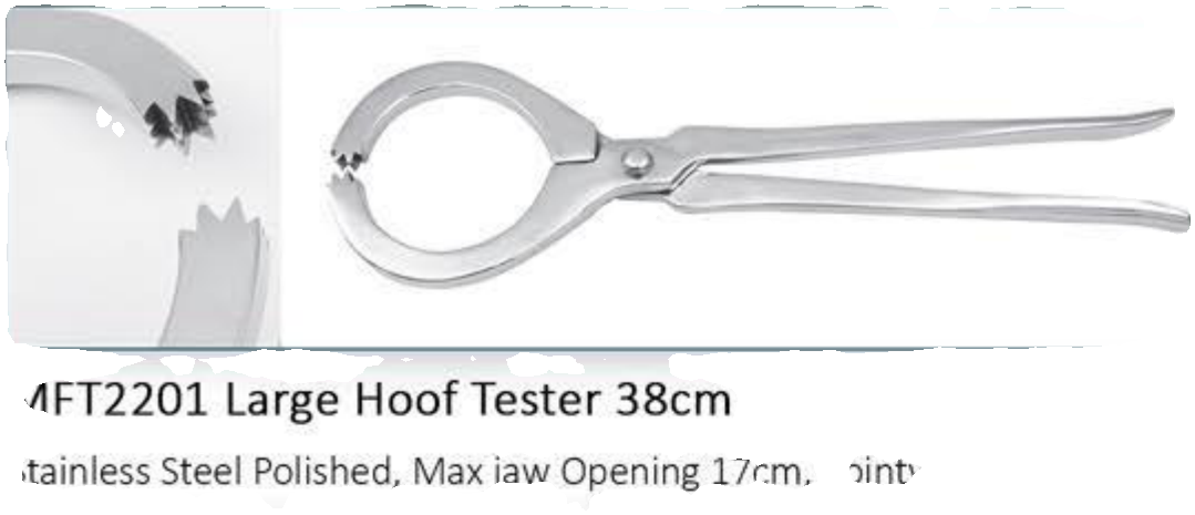 MFT2201 Large Hoof Tester 38cm