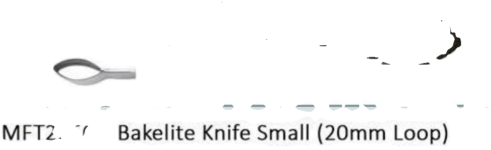 Bakelite Knife Small Loop