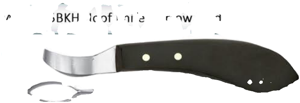 Hoof Knife Narrow Blade Bakelite Handle