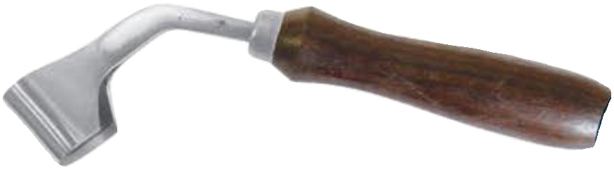 Hoof Knife Swiss Pattern with Detail