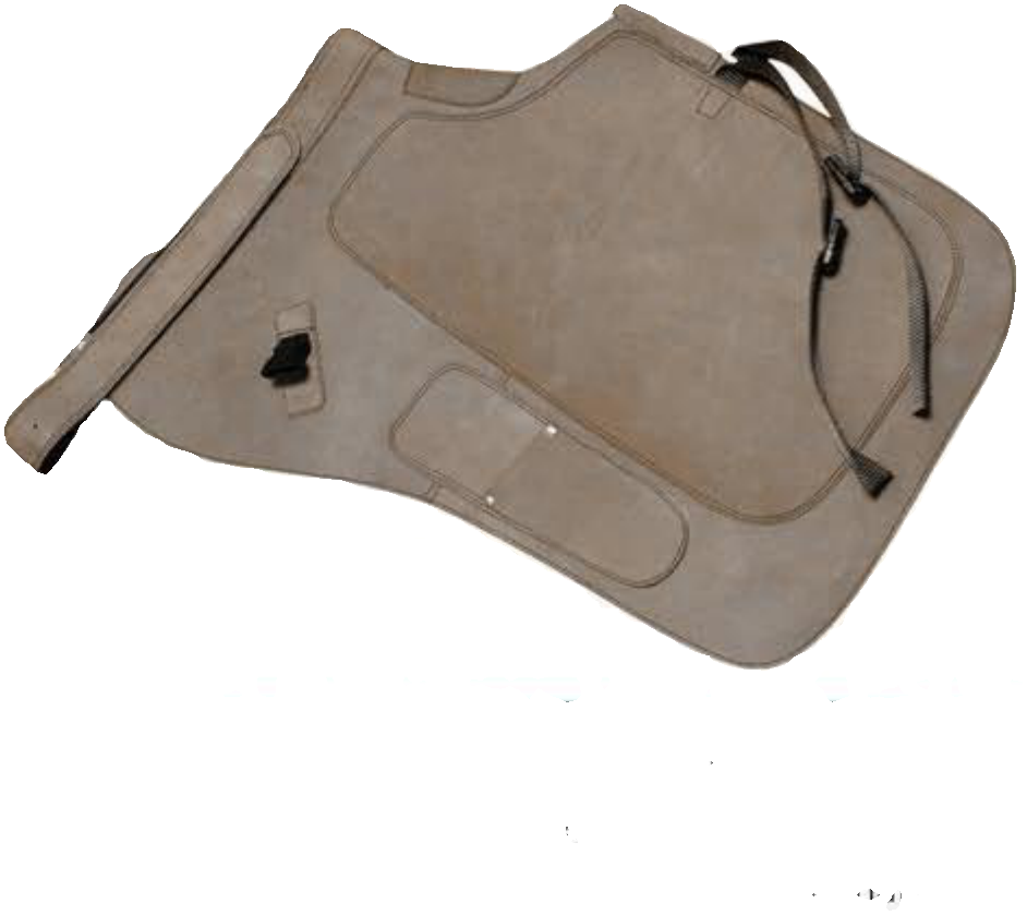 MEF2245 Farrier Chaps Nubuck Leather