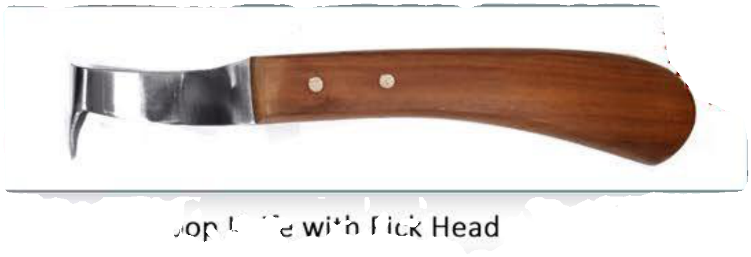 MEF2253 Loop Knife with Pick Head