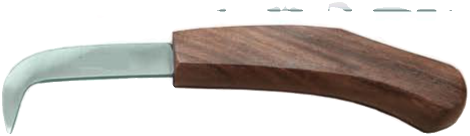 MEF2249 Hoof Pick Wooden Handle