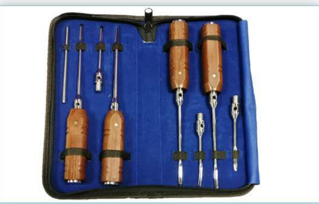 MED2025NW Dental Elevators Extraction Set
