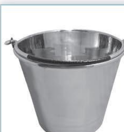 MED2069 Bucket with Brush 15L