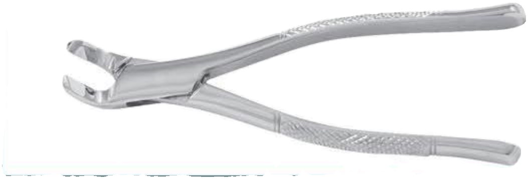 MED2041 7" Turned Head Forceps
