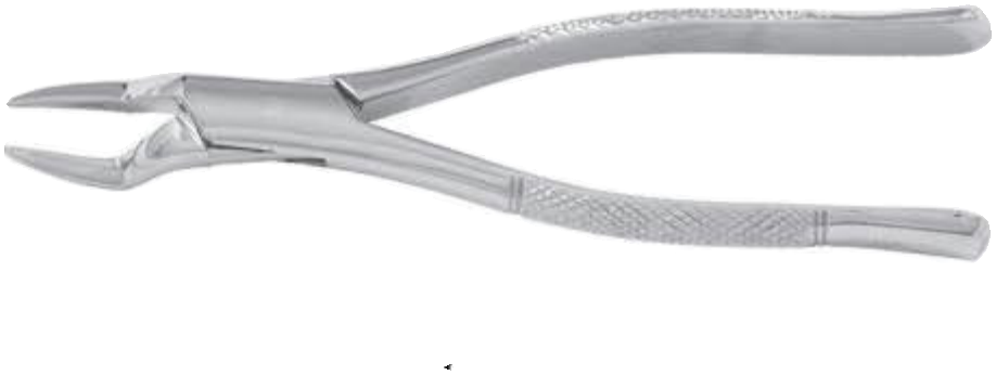 MED2038 7" Offset Wolf/Incisor Teeth Forceps