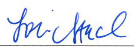Signature of Clerk of Council