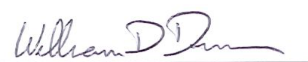 Signature of William D. Dunn