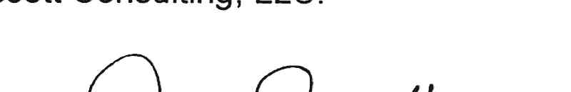 Signature of Jeff Dossett