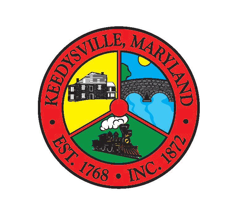 Town Seal of Keedysville, Maryland: Est. 1768, Inc. 1872