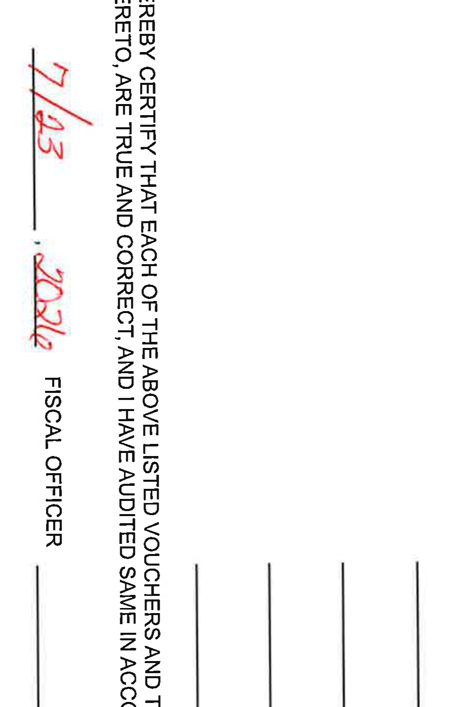 Board Member Signatures