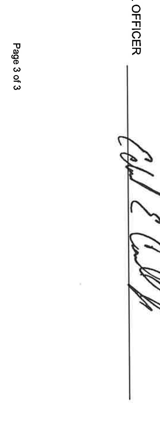 Fiscal Officer handwritten signature