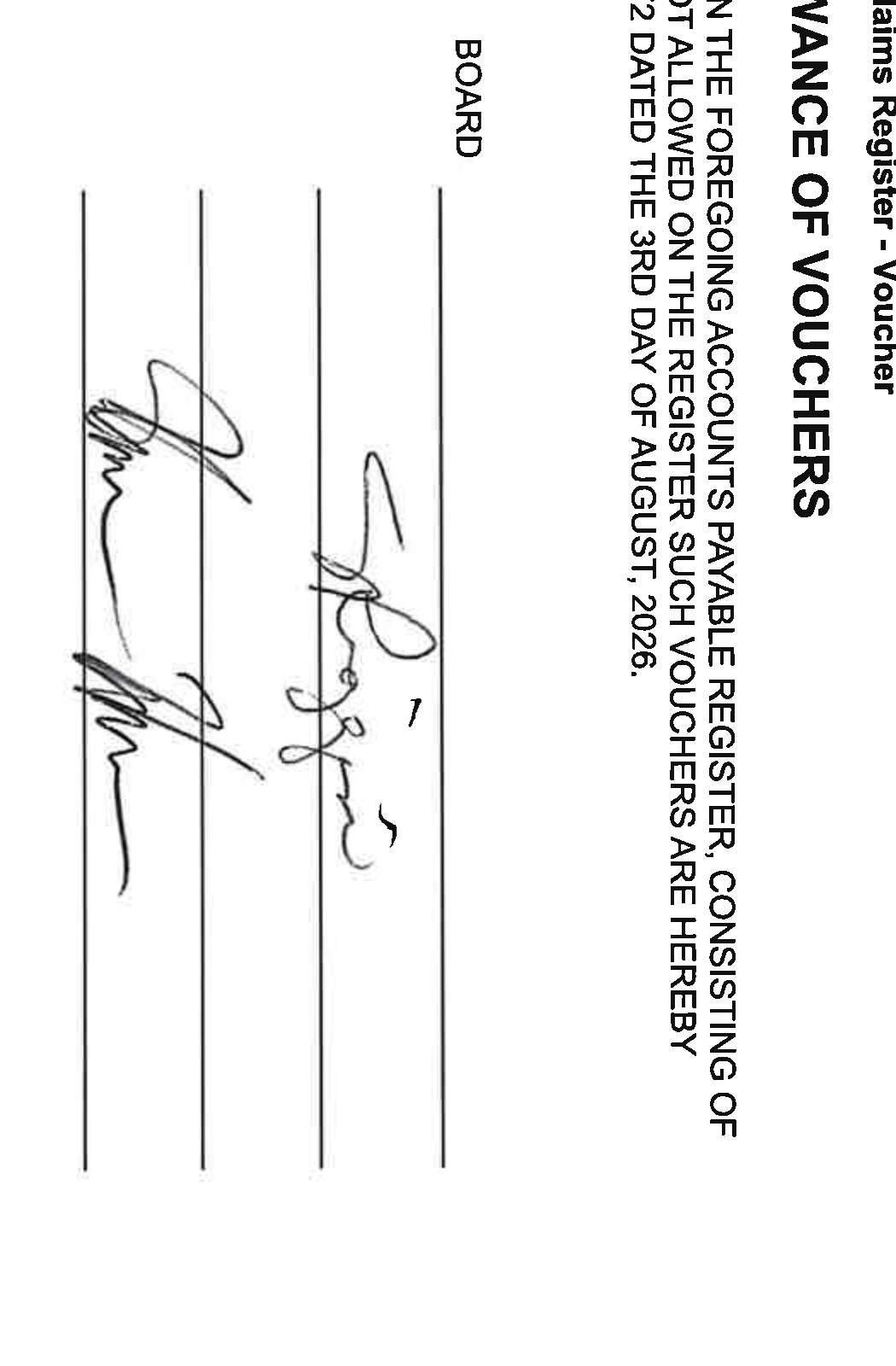 Board Member Signatures