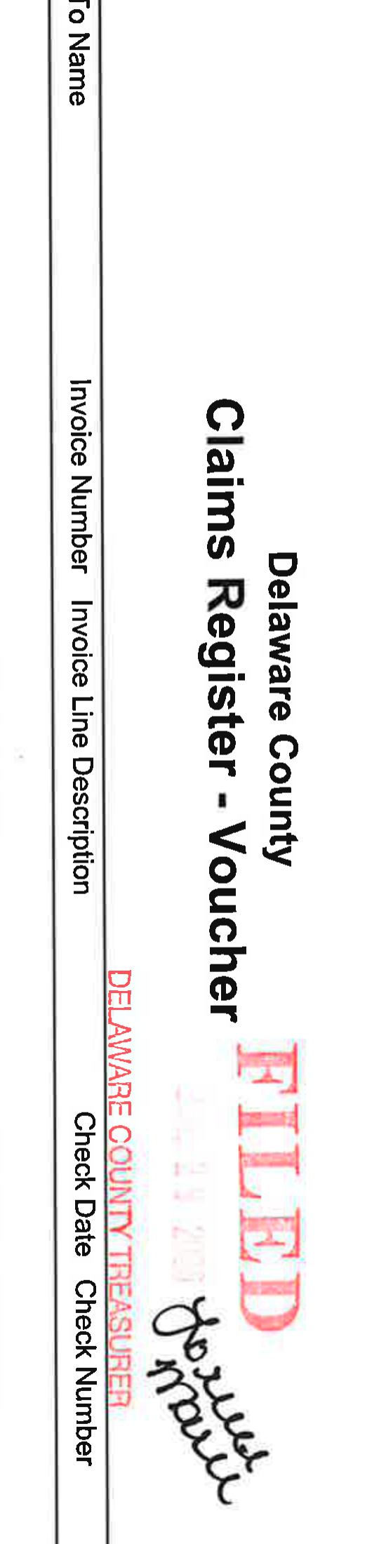 FILED Stamp with Treasurer Signature