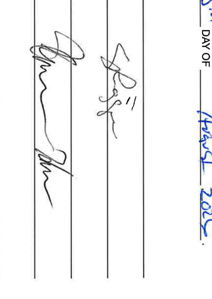 Board Signatures
