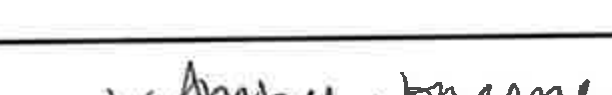 Signature of Amber Greene