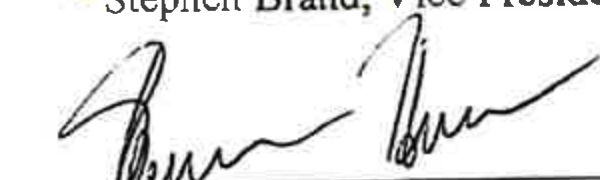 Signature of Shannon Henry