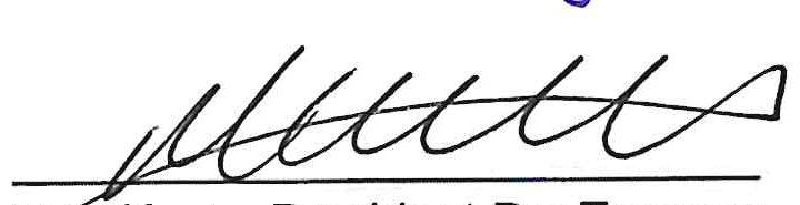 Handwritten signature of Matt Kantz